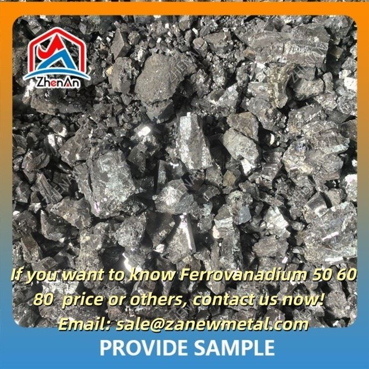 50-100 mm 50% Ferro Vanadium Alloy factory