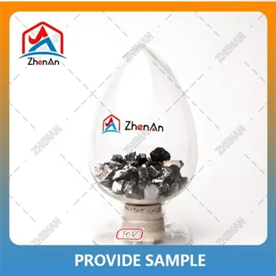 40%min. Ferrovanadium lydinio sidabro metalo blokas