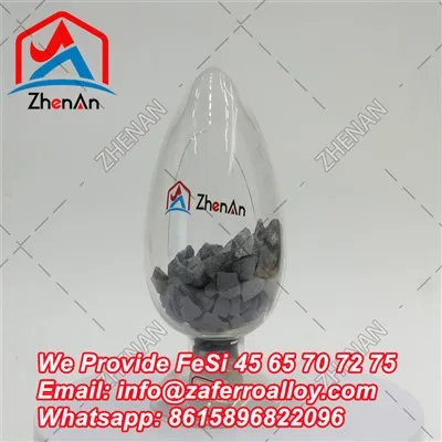 70 ferosilikatinių gabalėlių