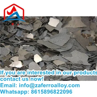 99,9% aukšto grynumo elektrolitinių mangano dribsnių